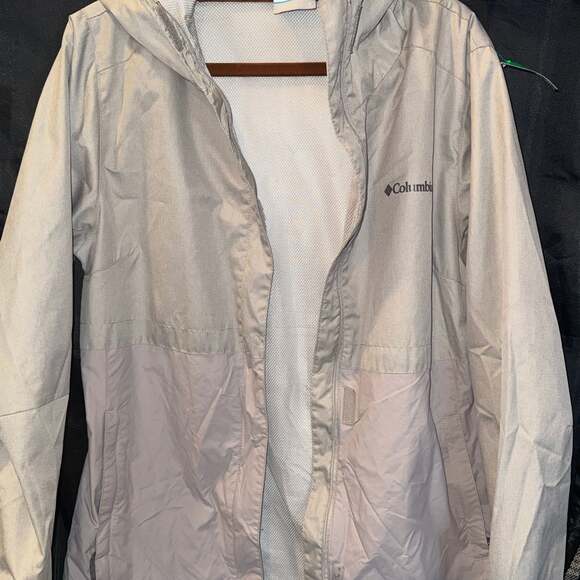 Columbia Women's Arcadia II Waterproof Rain Jacket in Dark Stone - Picture 7 of 8